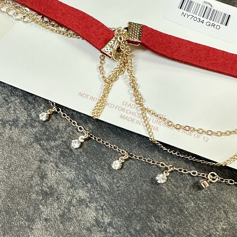 New Fashion Jewelry Necklaces Lot Of 12 Choker Layered Wholesale Reseller Bulk - Picture 8 of 8